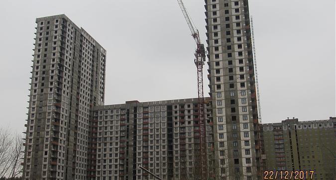 ЖК Оранж парк, 5-й корпус, вид с улицы Строителей, фото 2 Квартирный контроль