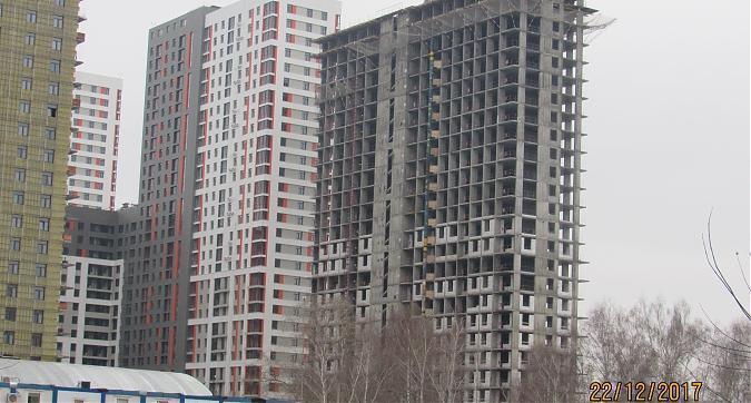 ЖК Оранж парк, 4-й корпус, вид с улицы Строителей, фото 2 Квартирный контроль