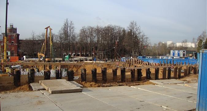 ЖК КутузовGRAD II (КутузовГрад II), корпус 1, 2. фундаментные работы, вид со 2-го переулка Петра Алексеева, фото -3 Квартирный контроль