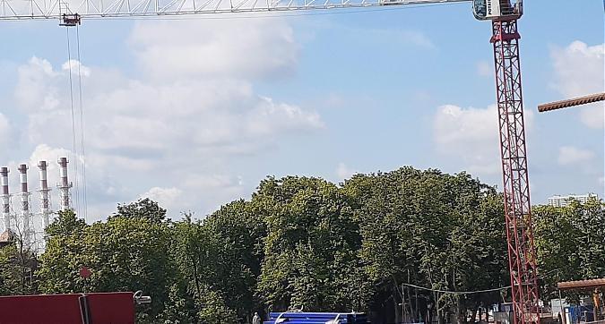 ЖК КутузовGRAD II (КутузовГрад II), строительная площадка, вид со 2-го пер. Петра Алексеева, фото - 2 Квартирный контроль