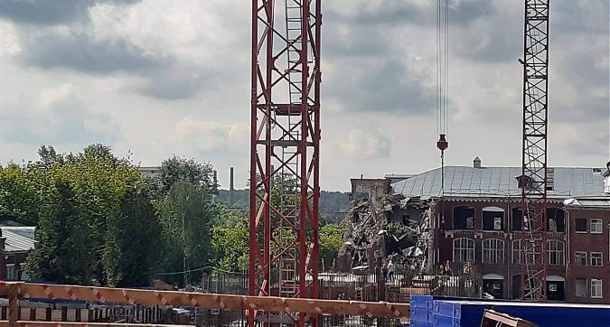 ЖК КутузовGRAD II (КутузовГрад II), строительная площадка, вид со 2-го пер. Петра Алексеева, фото - 3 Квартирный контроль