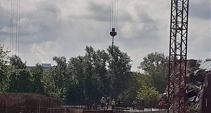 ЖК КутузовGRAD II (КутузовГрад II), строительная площадка, вид со 2-го пер. Петра Алексеева, фото - 6 Квартирный контроль