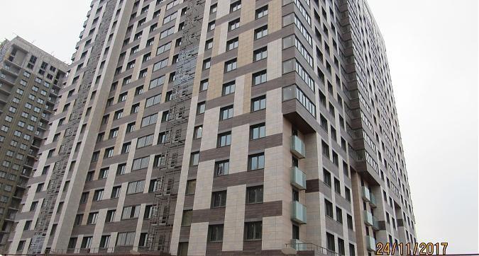 ЖК Поколение, 1-й корпус, фасадные работы - вид со стороны Нововладыкинского проезда, фото 2 Квартирный контроль
