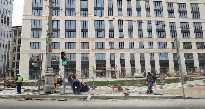 МФК ВТБ Арена Парк, корпус 12, вид с ул. Верхней Масловки, фото 1 Квартирный контроль