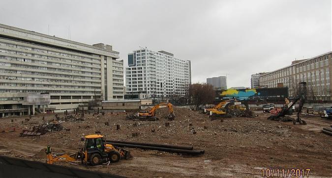 ЖК Правда (МФК Правда) - очистка территории под строительство, вид с улицы Правды, фото 2 Квартирный контроль