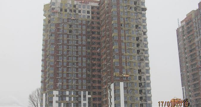 ЖК Петр 1 - фасадные работы, вид с проезда Завода Серп и Молот, фото 2 Квартирный контроль