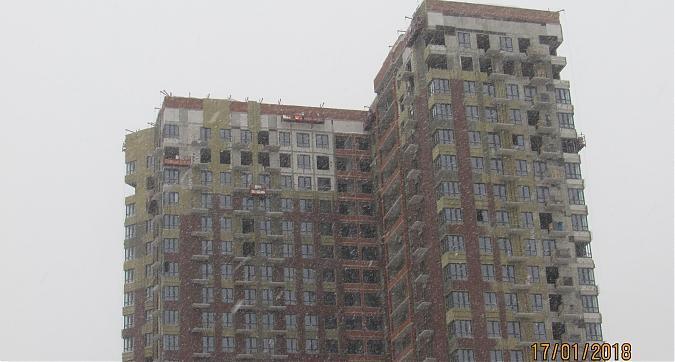ЖК Петр 1 - фасадные работы, вид с проезда Завода Серп и Молот, фото 7 Квартирный контроль
