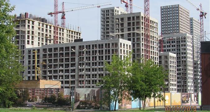 ЖК Домашний, 2-я очередь строительства - монолитные работы, вид с Донецкой улицы, фото 3 Квартирный контроль