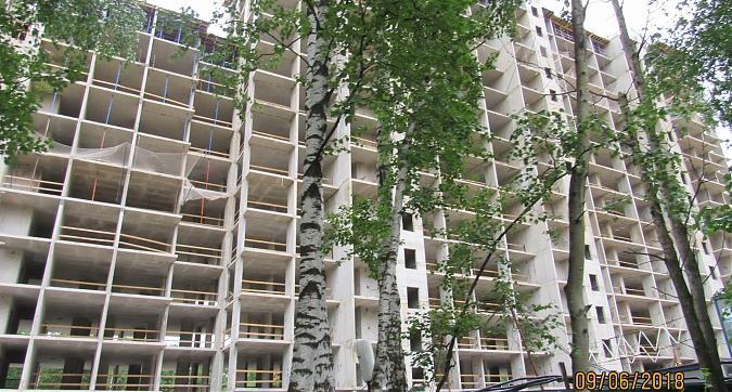 ЖК Новые Островцы, 15-й корпус - монолитные работы, вид с северной стороны, фото 1 Квартирный контроль