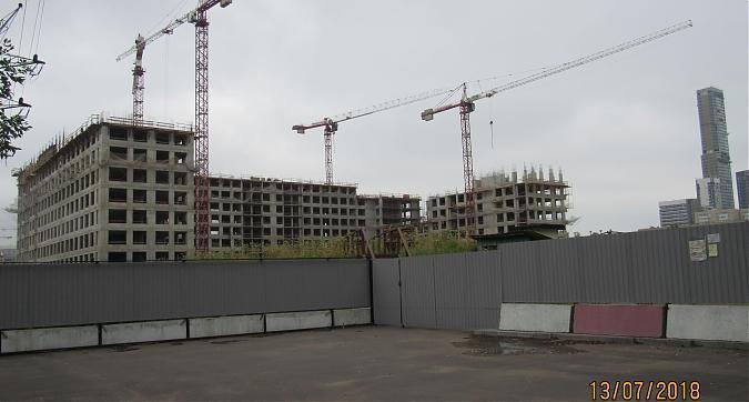  ЖК Западный порт, монолитные работы - вид со стороны Заречной улицы, фото 4 Квартирный контроль