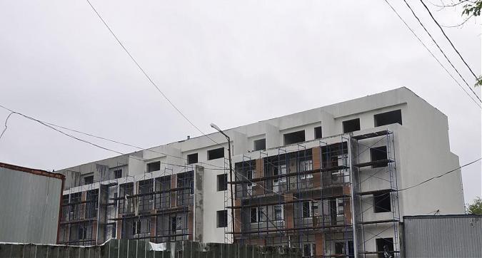 ЖК Петровский квартал, 2-й корпус, вид с улицы Почтовая, фото 2 Квартирный контроль