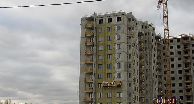 ЖК Десятка, дом № 3 - фасадные работы, вид с Молодежной улицы, фото 6 Квартирный контроль