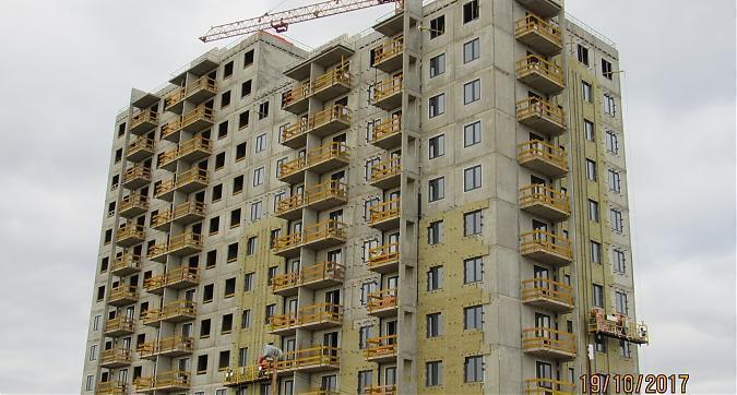 ЖК Десятка, дом № 3 - фасадные работы, вид с Молодежной улицы, фото 7 Квартирный контроль