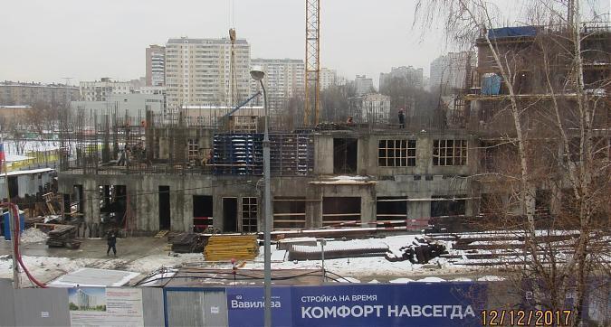 ЖК Вавилова 69, монолитные работы - вид со стороны улицы Вавилова, фото 1 Квартирный контроль