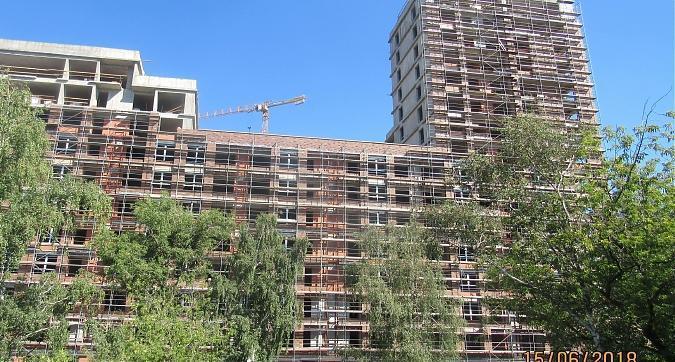ЖК CITY PARK (Сити парк), монолитные работы - вид с 1-го Красногвардейского проезда, фото 2 Квартирный контроль