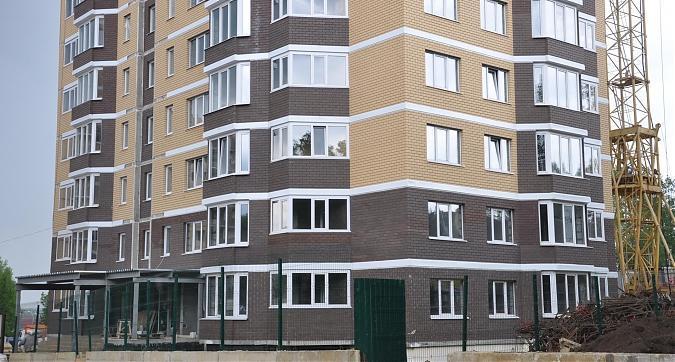 ЖК Ольховка, дом № 4б, вид с улицы Текстильная Квартирный контроль