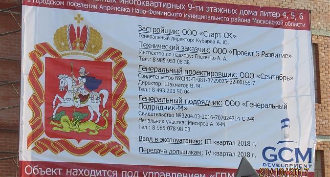 ЖК Мелодия - информационный щит Квартирный контроль