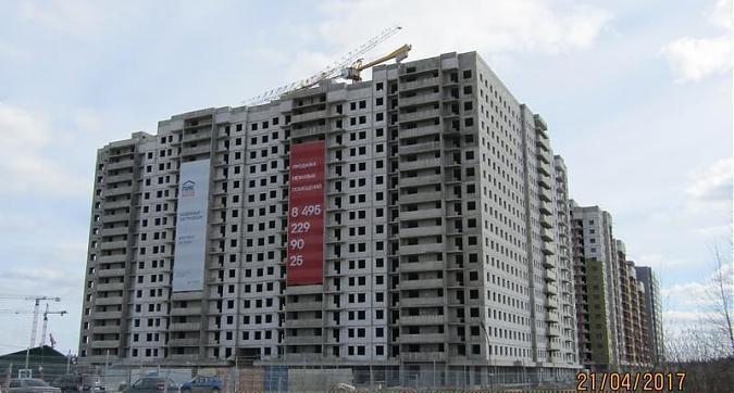 ЖК Жемчужина Зеленограда - вид на корпус 1 с западной стороны Квартирный контроль