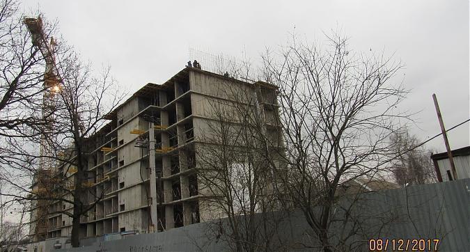 ЖК Времена года (Мелодия), 6-й корпус - монолитные работы, вид с улицы Пролетарская, фото 1 Квартирный контроль