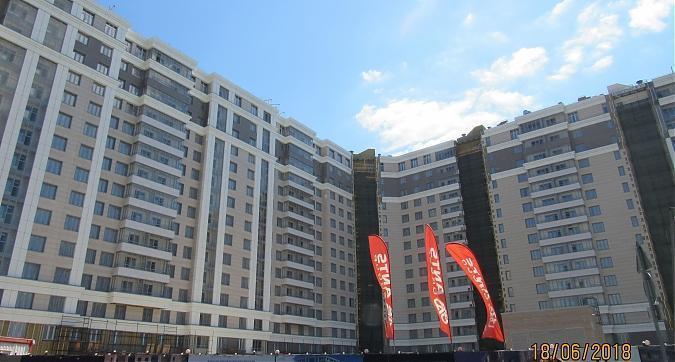 ЖК Прайм тайм - фасадные работы, вид с улицы Викторенко, фото 2 Квартирный контроль