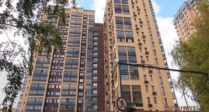   ЖК Родной город. Каховская, 2-й корпус - фасадные работы, вид с Внутреннего проезда, фото 3 Квартирный контроль