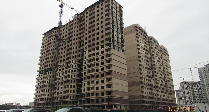 ЖК Раменский (Новый Раменский), корпуса 14А и 14Б  фасадные работы - вид с улицы Профсоюзная Квартирный контроль