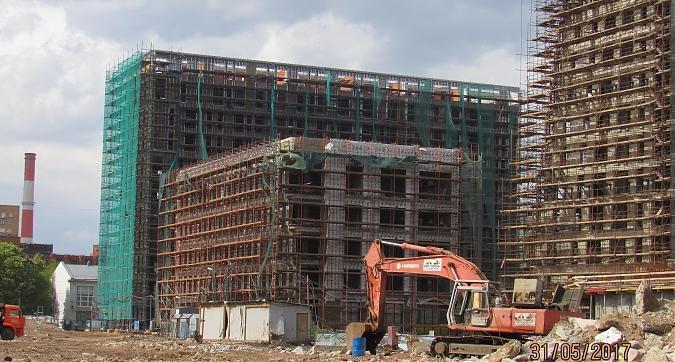 ЖК Садовые Кварталы - вид со стороны улицы Доватора на строительство 2-го квартала Квартирный контроль