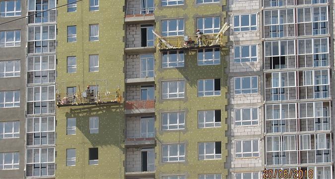 ЖК Белые ночи, фасадные работы - вид с северной стороны, фото 4 Квартирный контроль