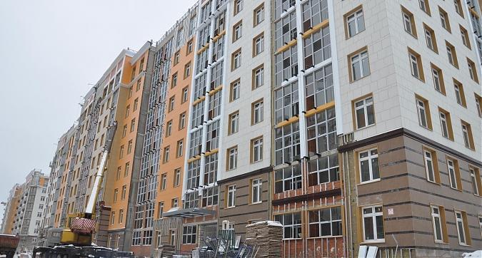 ЖК Рассказово, 2-й корпус, вид со стороны строительной площадки Квартирный контроль