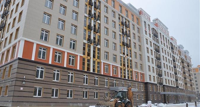 ЖК Рассказово, 2-й корпус, вид со стороны строительной площадки, фото 2 Квартирный контроль