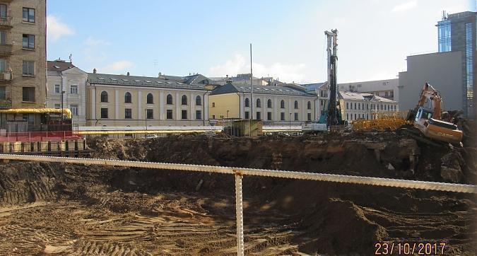 ЖК A-Residence - котлованные работы, вид с Садовнического переулка, фото 2 Квартирный контроль