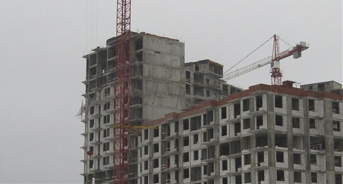 UP - квартал Скандинавский - в корпусе 3 проводится укладка стен Квартирный контроль