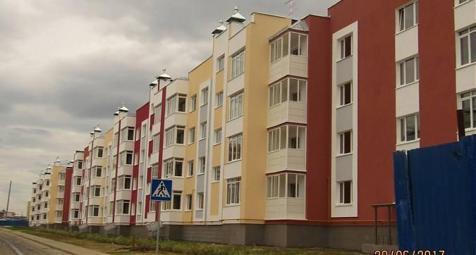 ЖК Нахабино Ясное - вид на строящийся жилой комплекс со стороны Садовой улицы Квартирный контроль