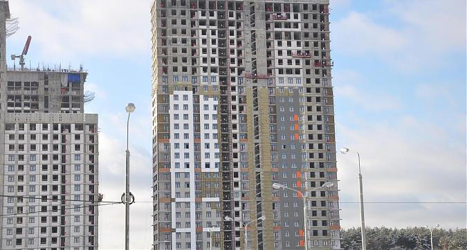 ЖК Оранж парк, 1-й корпус, вид с Новорязанского шоссе Квартирный контроль