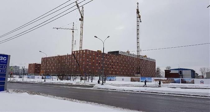 ЖК Ясеневая 14 - вид через ул. Ясеневая Квартирный контроль