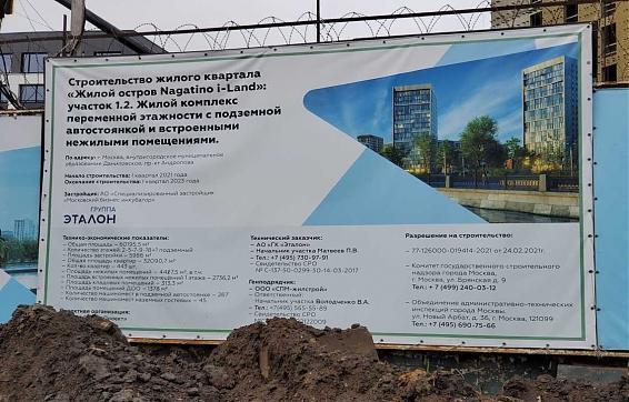 ЖК "Nagatino I-Land" (Централ Парк) Квартирный контроль