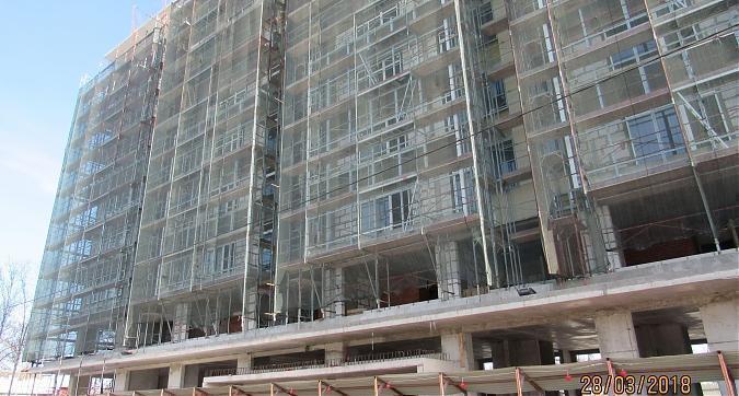 ЖК Янтарь-Apartments (Комплекс апартаментов Янтарь-Apartments), фасадные работы - вид с Левобережной улицы, фото 4 Квартирный контроль