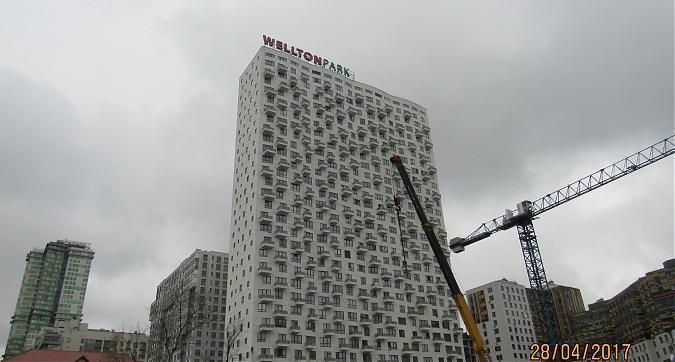 ЖК Wellton Park (Велтон Парк) -вид на дом 43к5 со двора Квартирный контроль