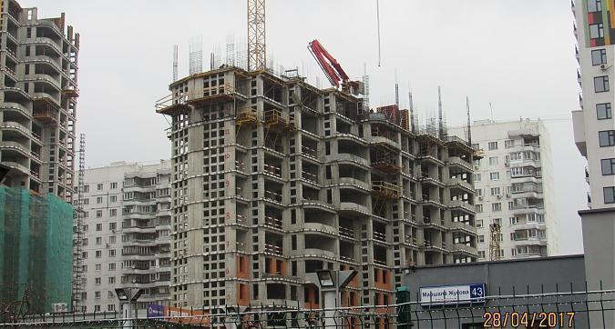 ЖК Wellton Park (Велтон Парк) -вид на 12 корпус со двора Квартирный контроль