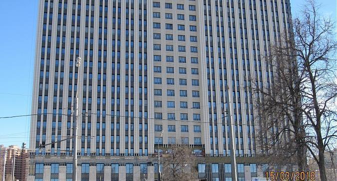 ЖК The MID, фасадные работы - вид с Ленинского проспекта, фото 4 Квартирный контроль