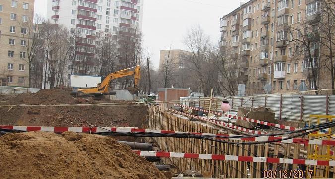 ЖК Васнецов Дом. Лидер на Масловке, котлованные работы - вид с улицы Мишина, фото 4 Квартирный контроль