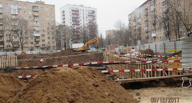 ЖК Васнецов Дом. Лидер на Масловке, котлованные работы - вид с улицы Мишина, фото 6 Квартирный контроль