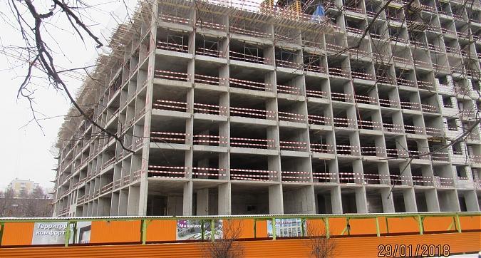 ЖК Михайлова 31, монолитные работы - вид с улицы Михайлова, фото 3 Квартирный контроль