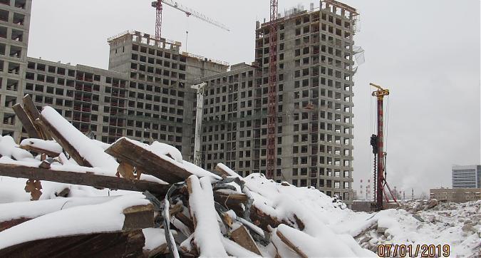 ЖК Западный порт, монолитные работы, блок 1, фото -2 Квартирный контроль