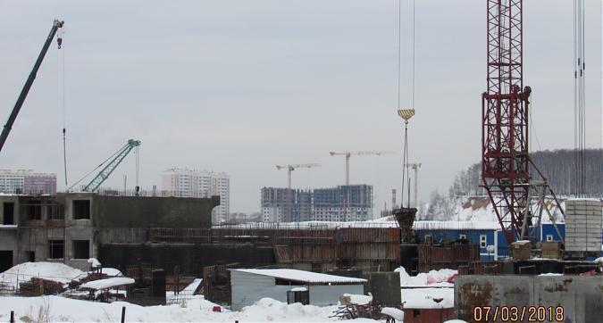 ЖК Лесные озера(К-4), монолитные работы - вид с ул. Угрешская, фото 1 Квартирный контроль