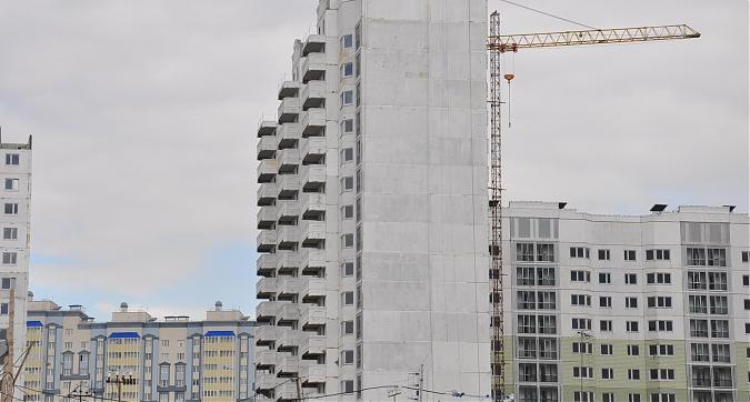 ЖК Южное Домодедово, 5-й корпус, вид со стороны деревни Редькино Квартирный контроль