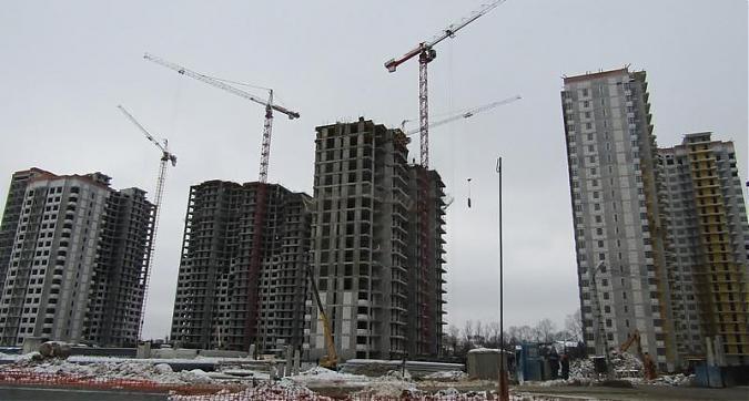 UP квартал Сколковский - вид на комплекс со стороны улицы Чистяковой Квартирный контроль