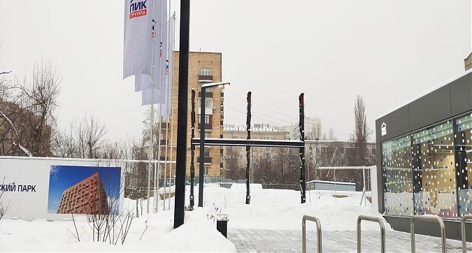 ЖК Михайловский парк, офис продаж, вид с Рязанского просп., фото 8 Квартирный контроль