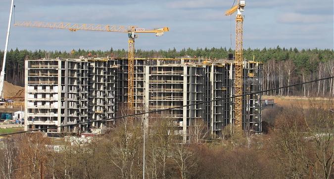 ЖК Цветочные Поляны, корпус 1, вид с южной стороны, фото - 1 Квартирный контроль