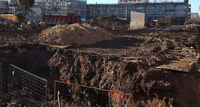 ЖК Ленинградка 58, строительная площадка, земляные работы, фото - 1 Квартирный контроль